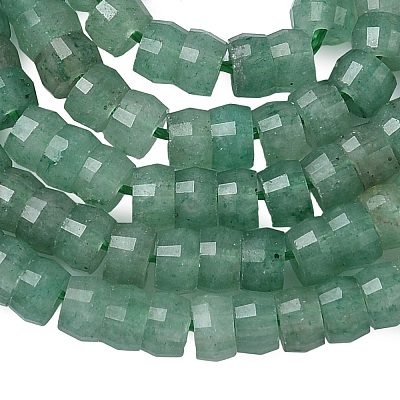 Natural Green Aventurine Heishi Beads Strands G-A299-A01-01-1