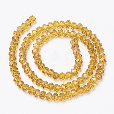 Glass Beads Strands EGLA-A034-T2mm-D04-1