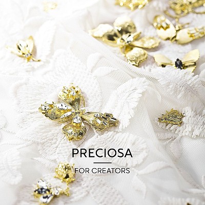 Preciosa® MAXIMA Crystal Sew-On Cups X-PRC-SF7-00030-S-1