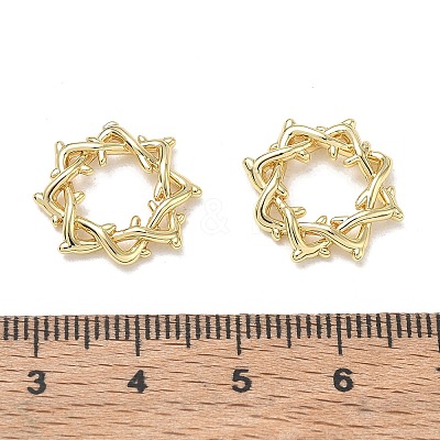 Brass Beads KK-CBA9234-20G-1