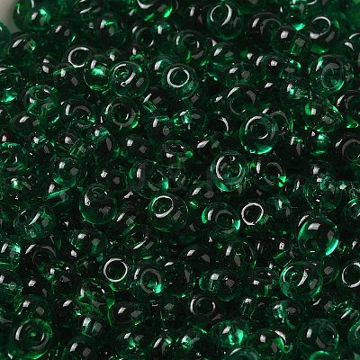 Transparent Colours Glass Seed Beads SEED-P006-02A-09-1