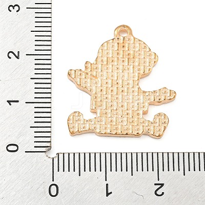 Christmas Theme Alloy Enamel Pendants ENAM-M221-01KCG-01-1