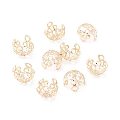 Brass Bead Caps KK-E280-14G-1