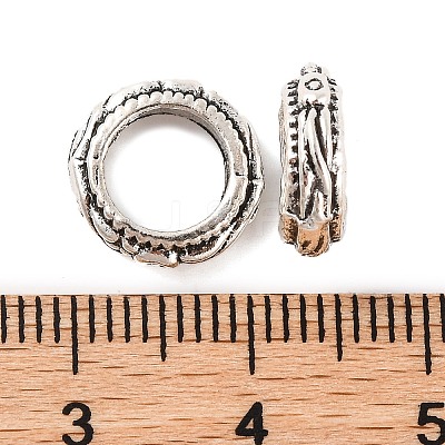 Tibetan Style Alloy Beads X-PALLOY-S079-084AS-1
