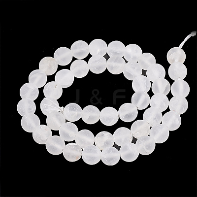 Natural Quartz Crystal Beads Strands X-G-T106-329-1