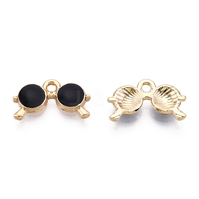 Eco-Friendly Zinc Alloy Pendants ENAM-R051-05-01G-NR-1