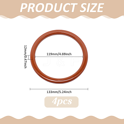 4Pcs Plastic Bag Handles FIND-PH0024-86-1