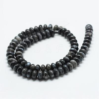 Natural Labradorite Bead Strands G-R408-5x8-02-1