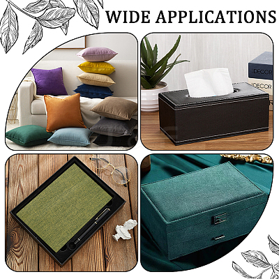 DIY Imitation Linen Fabric DIY-WH0349-139K-1