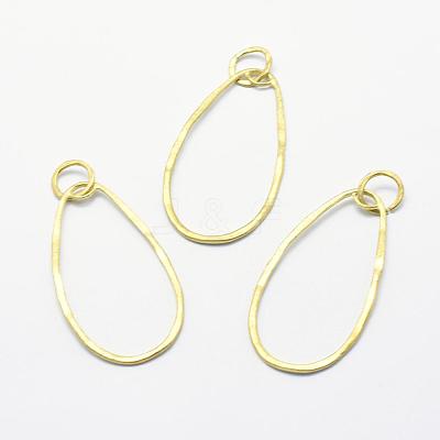 Brass Pendants KK-E716-051C-RS-1