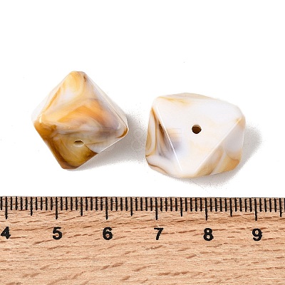 Opaque Acrylic Beads OACR-D320-02E-1