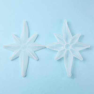 DIY Eight Pointed Star Silicone Molds Kits DIY-OC0003-43-1
