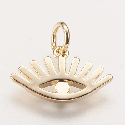 Brass Pendants KK-I613-26G-1