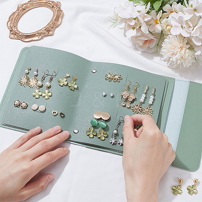 PU Leather Earring Storage Bags AJEW-SP0006-24B-1