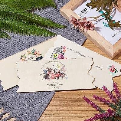 DIY Colored Drawing Wood Crafts DIY-PH0026-64-1