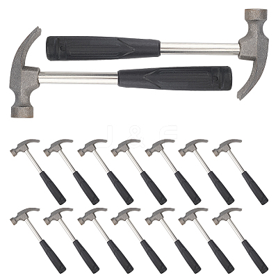 16Pcs Stainless Steel Hammer TOOL-GO0001-18-1