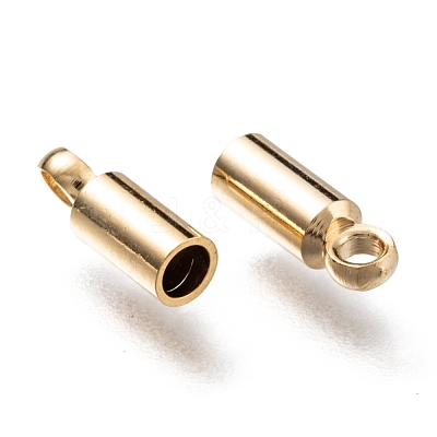 Brass Cord Ends KK-H759-40B-G-1