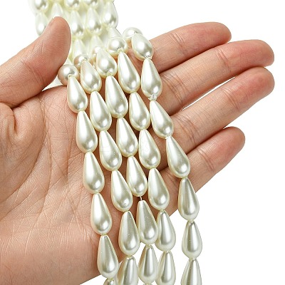 Glass Pearl Beads X-HY-AB426-EM099-1
