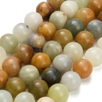 Natural Butter Jade Beads Strands G-C289-B03-12mm-1