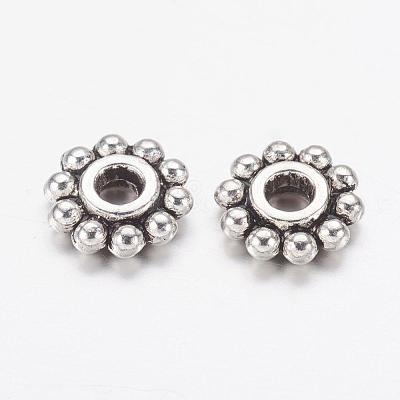 Gear Tibetan Style Alloy Spacer Beads AB145-1