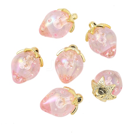 Transparent Acrylic Pendants OACR-I021-02B-1