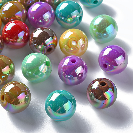 Opaque Acrylic Beads MACR-S370-D16mm-M2-1