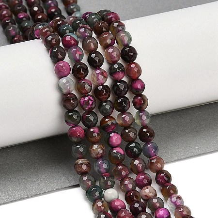 Natural Agate Beads Strands G-C082-A01-22-1