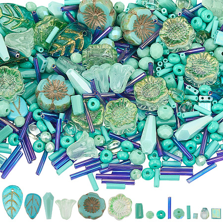Mixed Glass Beads DIY-SP0004-43-1