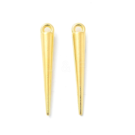 Tibetan Style Alloy Spike Pendants X-TIBEP-A16461-G-NR-1