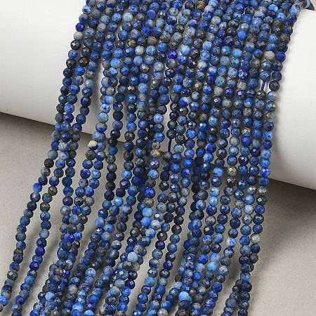 Natural Lapis Lazuli Beads Strands GG-CBA1497-A02-2mm-1