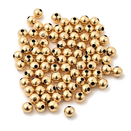 Brass Beads KK-G331-52G-5mm-NF-1