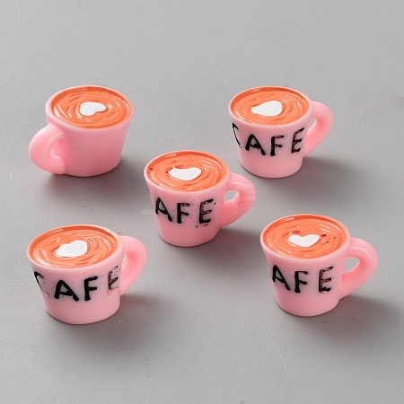 Resin Coffee Ornaments DIY-WH0888-434B-1