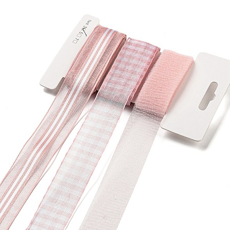 Polyester & Polycotton Ribbons Sets SRIB-G010-01B-05-1