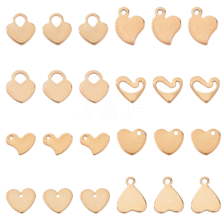 304 Stainless Steel Charms STAS-UN0014-74G-1