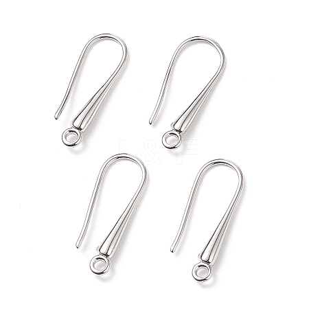 Eco-Friendly Brass Earring Hooks X-KK-M157-03P-NR-1