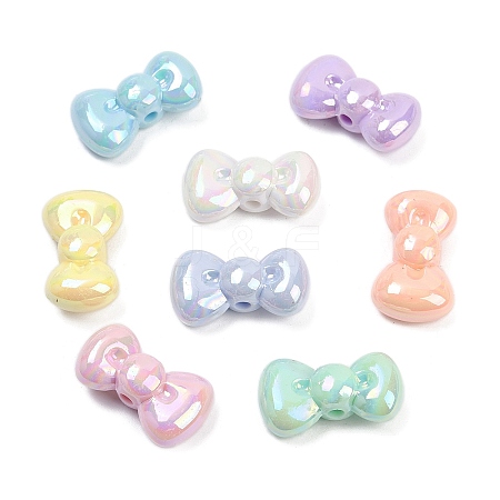 Opaque Acrylic Beads OACR-C022-13-1