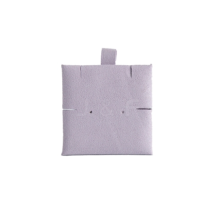 Double-Sided Microfiber Jewelry Insert Card PW-WG83078-01-1