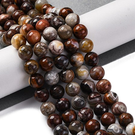 Natural Mexico Crazy Agate Beads Strands G-L615-A01-02-1