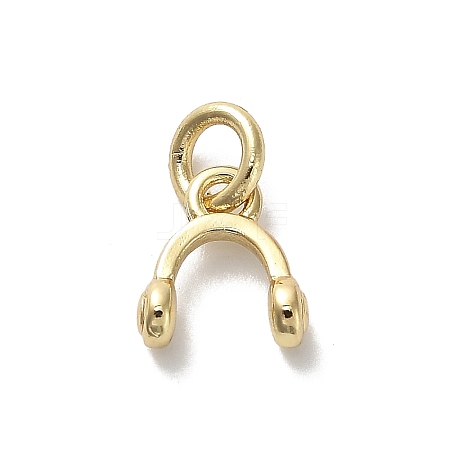 Brass Charms KK-H493-01G-13-1