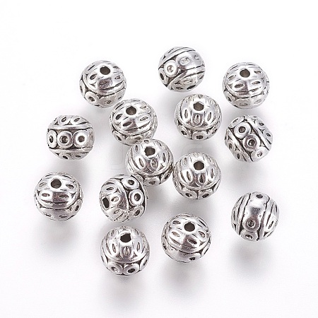 Tibetan Style Zinc Alloy Beads LS-PALLOY-L230-01AS-RS-1