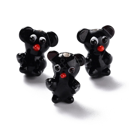 Handmade Lampwork Beads LAMP-F020-02-1