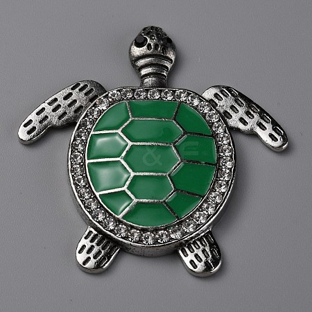 Alloy Enamel Cabochons ENAM-WH0057-25B-1