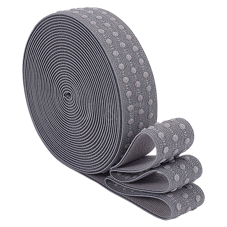 5 Yards Embroidery Flat Polyester Elastic Cord/Band OCOR-WH0016-10A-1
