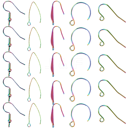 CREATCABIN Earring Hooks Finding Kits STAS-CN0001-26-1