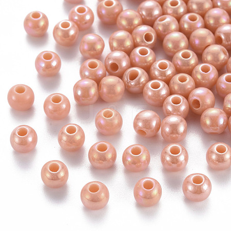 Opaque Acrylic Beads MACR-S370-D6mm-35-1