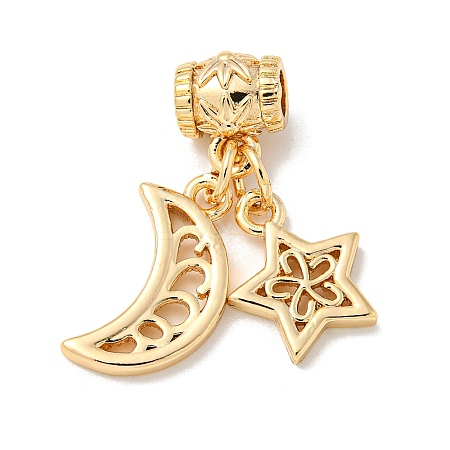 Brass Pendants KK-K378-29G-1