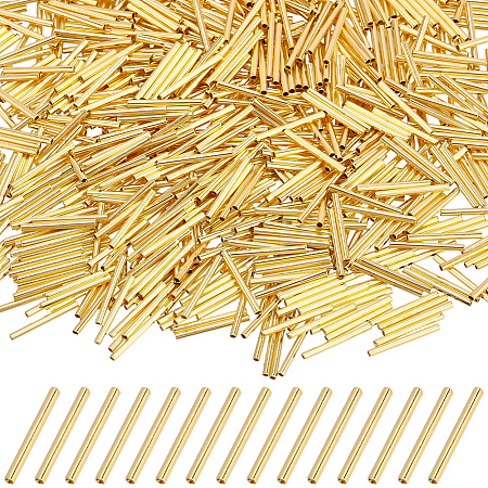 Brass Tube Beads KK-PA0001-24B-1