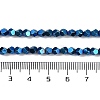 Electroplated Synthetic Non-magnetic Hematite Beads Strands G-A234-G03-01-5