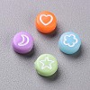 Opaque Acrylic Beads MACR-N008-40-2