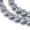 Non-magnetic Synthetic Hematite Bead Strands G-I208-11-A-2